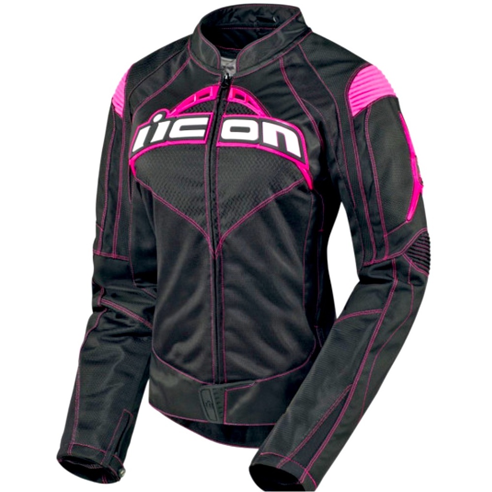 Icon Women's Black Contra Jacket.